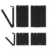 Black Edition Buneo Food Bag Clips, 20 Sealing Clips: 10