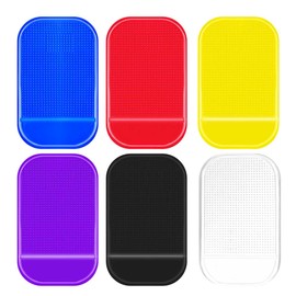 Diamond Art Mat Non-Slip Mat Diamond Art DIY Diamond Sticky Tray Gel Painting Tools Diamond Anti-Slip Universal Gel Pad Holder Kits for Adults 5D Diamond Embroidery Accessories(6 Pieces)