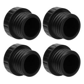 4pcs Light Socket Safety Caps Plugs, ID 0.75in OD 1.02in Light Bulb Socket Cover Caps Light Socket End Caps, for String Lights, Recessed & Standard Light Sockets