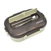 Portable Kids 304 Stainless Steel Lunch Box 1.3L Four Compartment