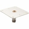 Attwood Swivl-Eze 6773-T Lock'N-Pin Stainless Steel Base Plate, Bronze Bushing
