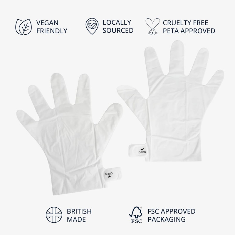 Navy Nourish Hand Gloves - One Pair - Must-Have for