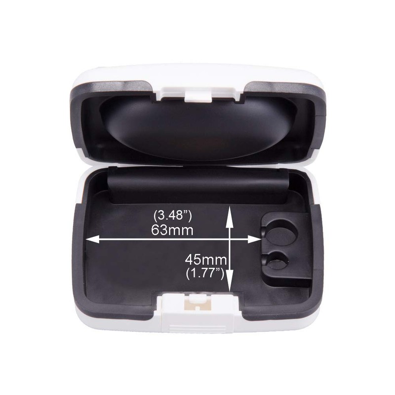 SOUNDLINK Hearing Aid Case Hard Storage Box with Battery Compartment