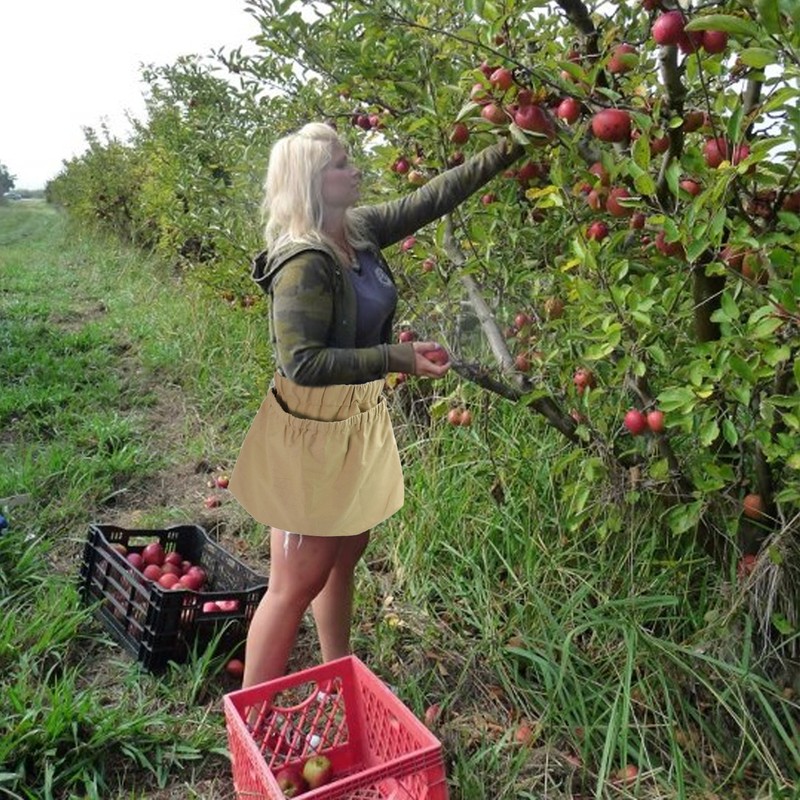 Berry Foraging Bag Multipurpose Durable Nylon Fruit Foraging Storage Bag