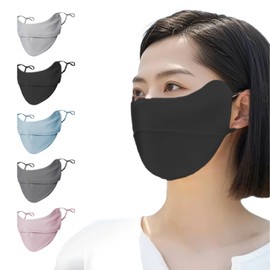 [LAAVVA] UV Protection Mask, Cooling Mask, 99% UV Protection, UPF50+, Industry Best, 3D Small Face, Cool to Touch, Cool, Cool to the Touch, Cool, No Bake, Easy to Breathe, Ultraviolet Sports Face