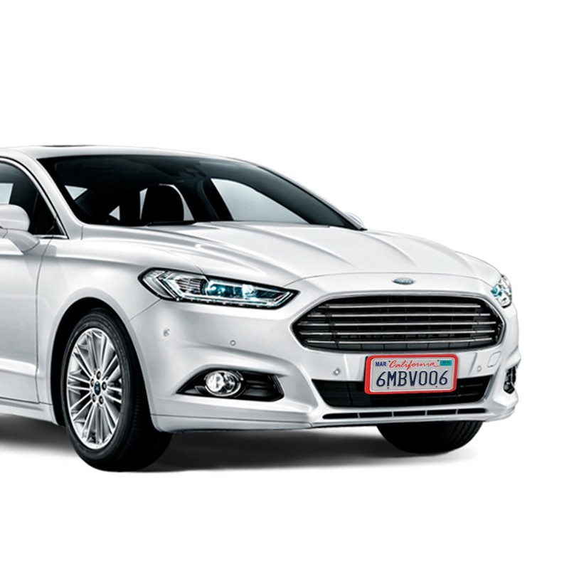 Silicone License Plate Frame, Premium Grade Universal Car Plate Frame,