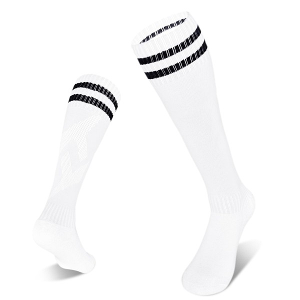 Tphon Kids Football Socks Sport Soccer Knee High Socks 2