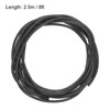 uxcell Silicone Foam Seal Weather Strip 3mm 2.5m 8ft Sponge