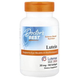 Doctor's Best, Lutein, Lutemax 2020, 20mg, 180 Softgels / Doctor's Best (닥터스베스트), 루테인, Lutemax 2020, 20mg, 소프트젤 180정