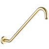 Shower Extension Arm with Flange Uvish 17" Shower Head Riser
