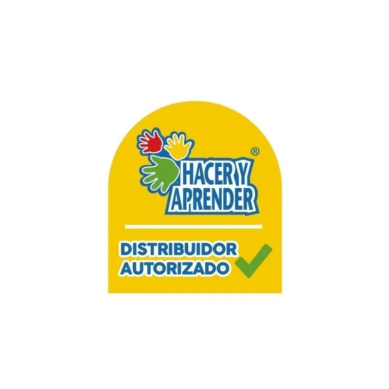 Hacer y Aprender Juego De Pinos Jumbo C/10 Pinos Y