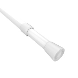 Tension Rods Room Divider, Premium Adjustable Curtain Tension Rods, 41-77 Inch Large Curtain Rod, No Drilling Tension Pole for Kitchen, Bathroom, Cupboard, Wardrobe, Window, Bookshelf DIY Project 1PCS