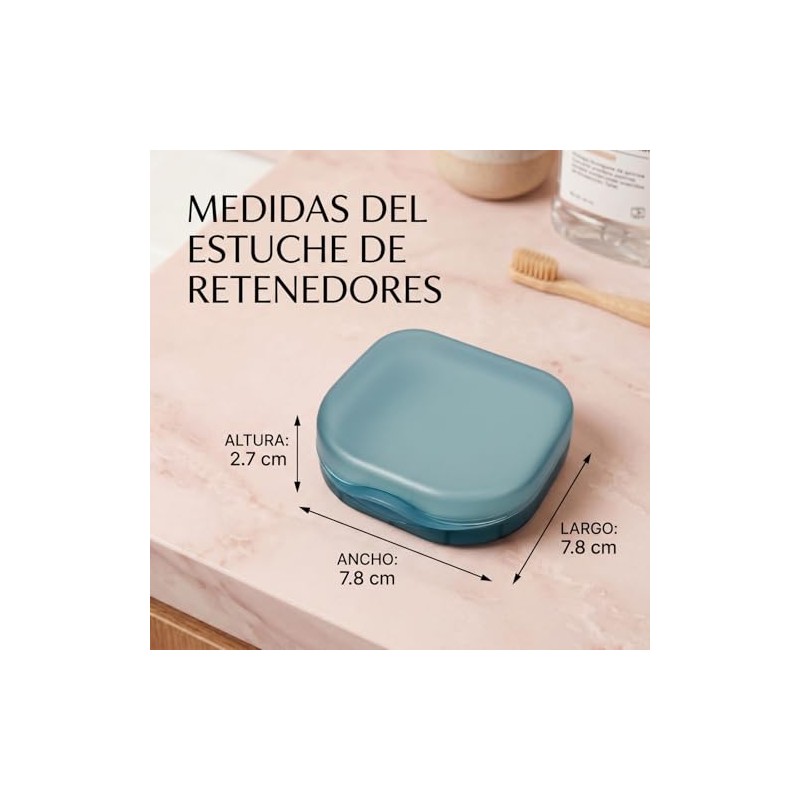 Guarda Dental, Estuche para Retenedores Dentales