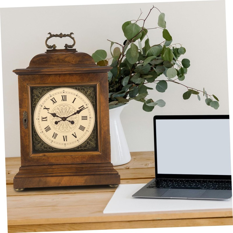 SHINEOFI Wall Clock Dial Replacement Sturdy Round Dial for DIY