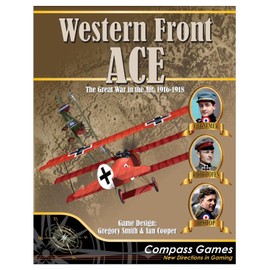 Compass Games Western Front Ace: The Great War in The Air, 1916-1918 Board Game