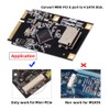 cablecc 6Gbps PCI Express Mini PCI-E to SFF-8612 SFF-8611 Oculink