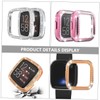 LABRIMP 3pcs Watch Protective Cover 2 Watch Shell Diamond Studded