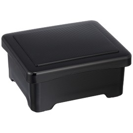 Wakaizumi Lacquerware 1-571-1 Unagi Heavy Kozashi Sensuji Bowl, Black Vermilion, 1-Tier