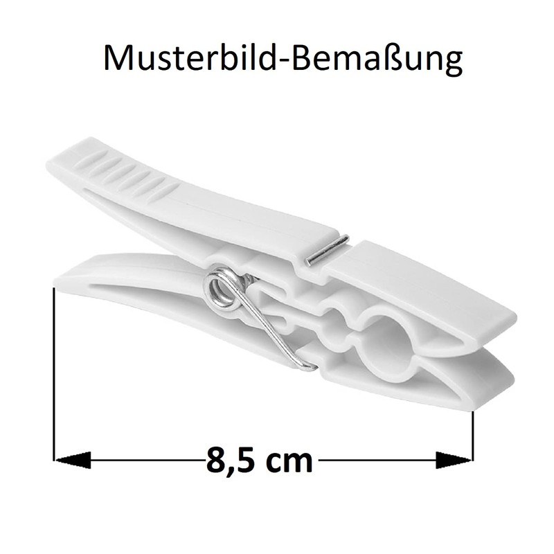 Clothes Peg Set Hanging Basket with 40 Pegs PP Plastic