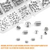 ELECTRAPICK Pack of 240 Grub Screws, Taper Tip, M3, M4,
