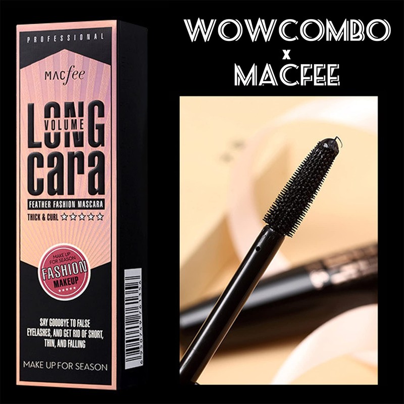 My Amazing Lashes Mascara Wowcombo 4D Silk Fiber Mascara Black