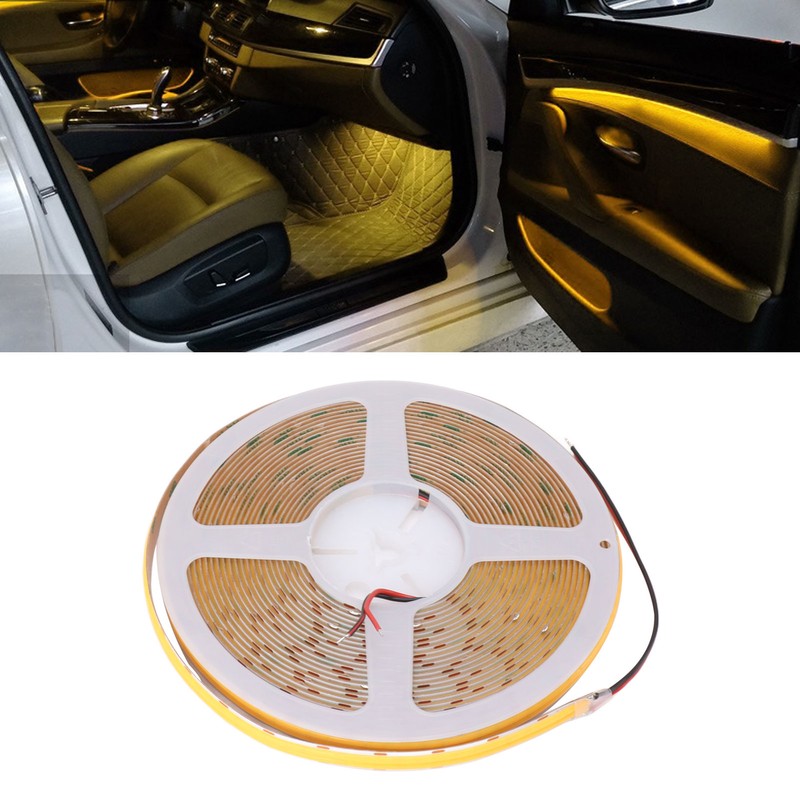 COB LED Strip Light High Brightness Adhesive Flexible Double Row