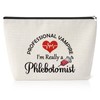 Phlebotomist Gifts for Women Makeup Bag Thank You for Phlebotomist
