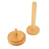 Wooden Yarn Holder Smoothing Sturdy Stable Base Easy Operation Detachable