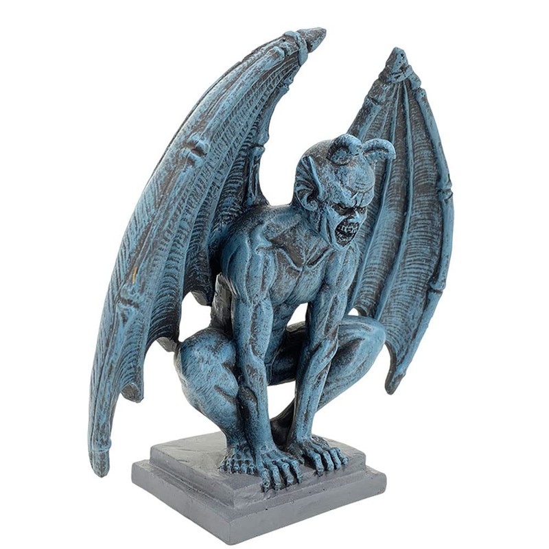 Romeeton Gargoyle Statue Resin Angel Sculpture Winged Devil Figure Craft