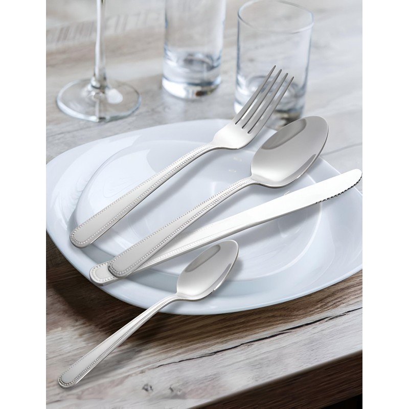 Moven | Set Tenedores de Mesa |Cubiertos de Acero Inoxidable
