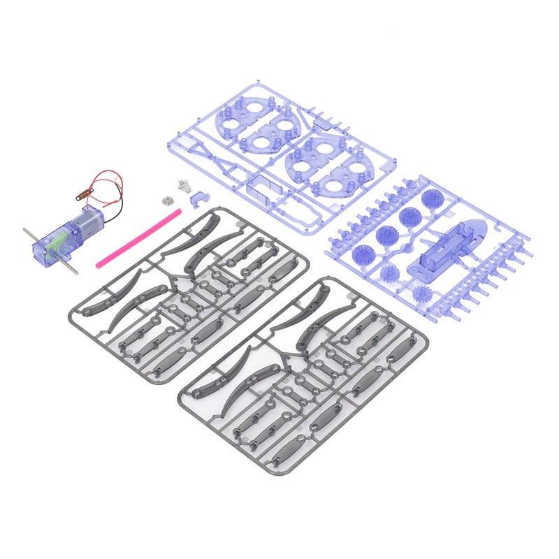 Spider DIY Building Toy Electric Plastic Spider Science Explorer Toy