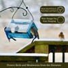 Backyard Essentials Petite Bluebird Feeder with Plexiglass Roof and Powder