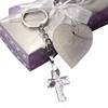 Choice Crystal Cross Key Ring