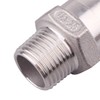 DERNORD Stainless Steel 1" Hose Barb x 1/2" NPT Male