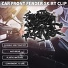 TUCKBOLD Car Front Fender Skirt Clip for Chrysler 200 2011-2014