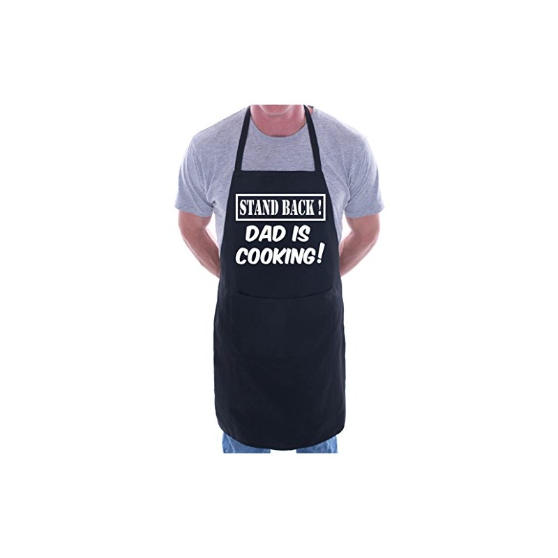 Print4U Stand Back Dad Is Cooking Fathers Day BBQ Cooking