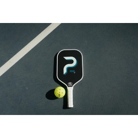 Pickleball Paddle - Peak Pro USA Pickleball Approved - T700 Raw Carbon Fiber Pickleball Paddle with Cushion Grip, 16mm Thickness - 16.5" L x 7.5" W, 8.8 Ounces