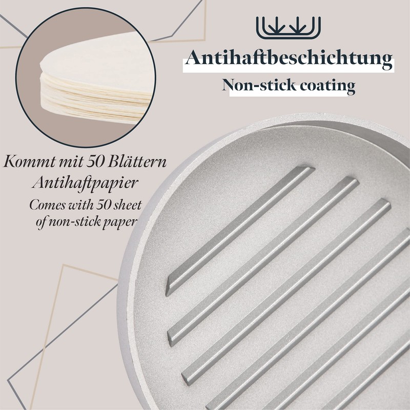 GOURMEO Burger Press