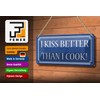 FEMER Tin Sign Saying 27 x 10 cm I Kiss