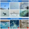 Zupooko Windshield Repair Kit, 4 Pcs Car Glass Repair Kit