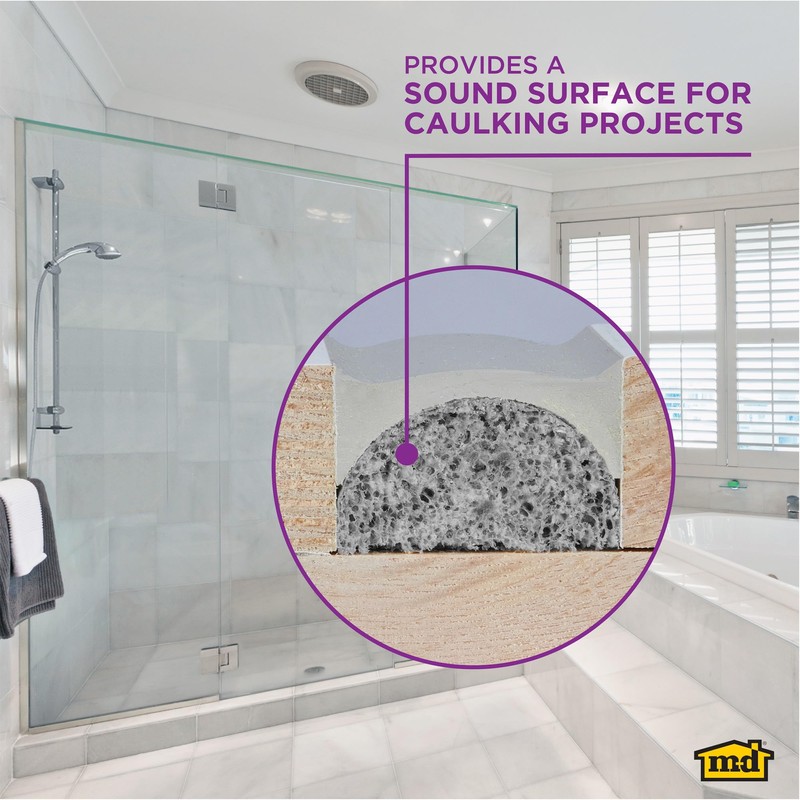 M-D Building Products - Versatile Gray Foam Backer Rod -