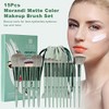 Makeup Brushes - HEYMKGO - 15Pcs Makeup Brushes Set Premium