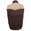 Western Welder FR Vest (Brown/Khaki, Medium)