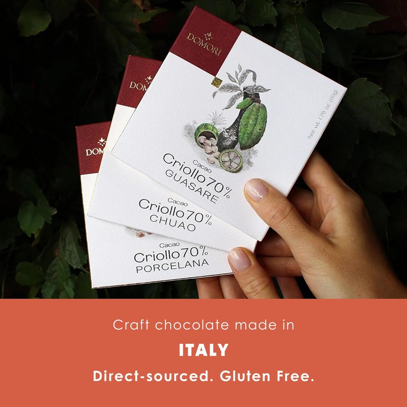 Domori Criollo Bundle | Vegan, Soy Free, Gluten Free |