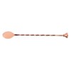 Olympia Copper Barware Bartender Mixing Drinks Spoon Cocktail Cutlery Bar