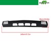 munirater Front Bumper Lower Valance Skid Plate Black Plastic Replacement