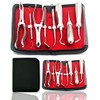 AAProTools Extracting Forceps Elevators 8 Pc Kit Dental Instruments