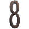 Distinctions by Hillman 843262 4-Inch Die Cast Self-Adhesive House Address
