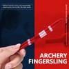 Joyzan Archery Finger Sling, Adjustable Handmade Archery Fingersling Soft Elastic