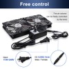 Wathai Big Airflow 2 x 120mm 240mm Computer Fan with